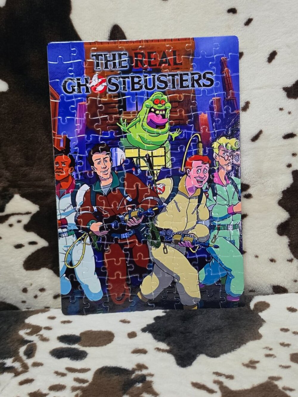 Ghostbusters 120 Piece Custom Handmade Jigsaw Puzzle